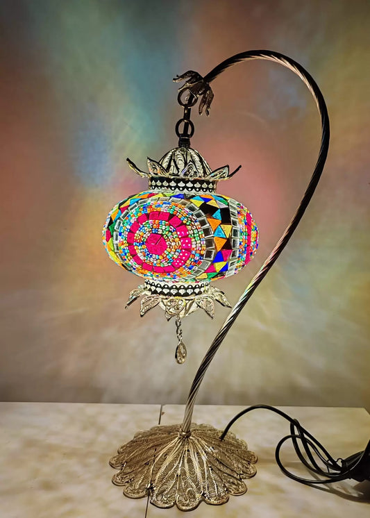 Ruby Turkish Mosaic Lamp