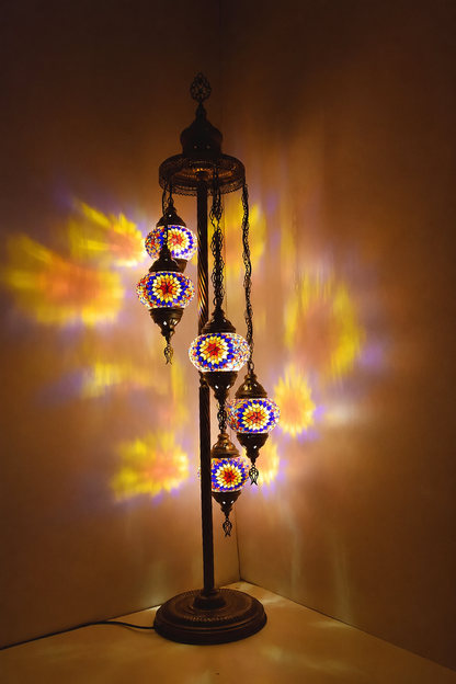Galaxy Türkische Mosaiklampe
X5 Kugeln