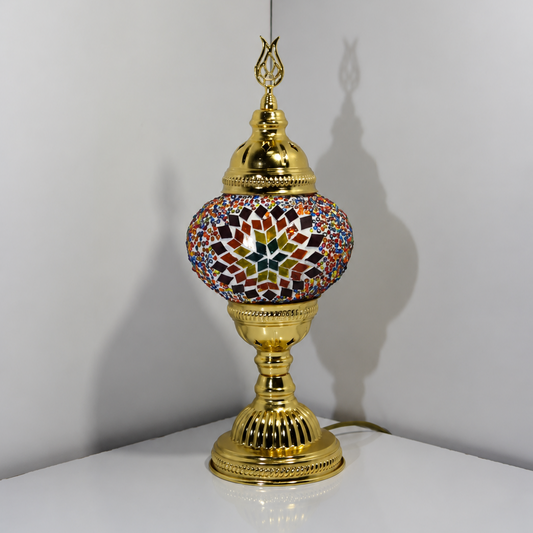 Sunburst Turkish Mosaic Lamp