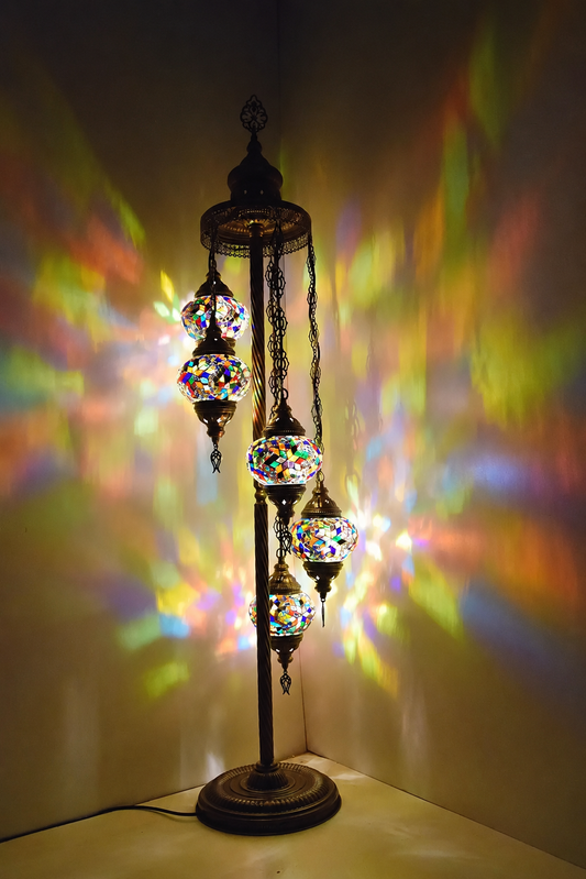 Harmony Turkish Mosaic Lambader
X5 Globes