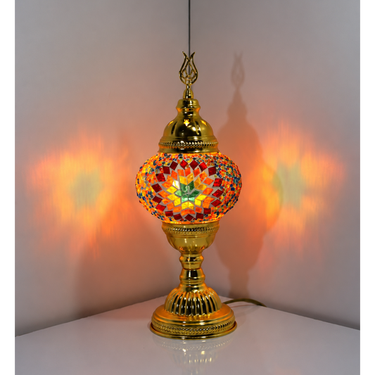 Sunburst Turkish Mosaic Lamp