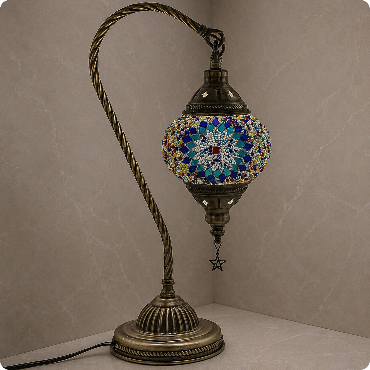 Aurora türkische Mosaiklampe