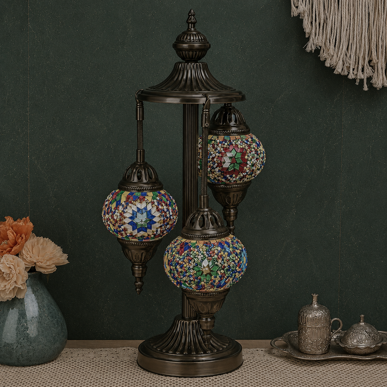 Osmanische türkische Mosaik-Lampen
X3 Globen